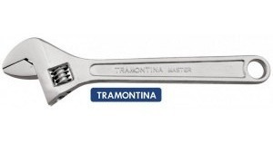 Chave Ajustável para Porcas Tramontina Inglesa 10 28mm Corpo Forjado em  Aço Carbono Cromado 4101651 - CASA ATIVA LTDA